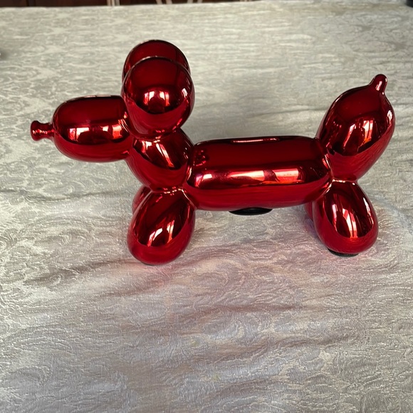 Other - - 🐶💸💰Adorable 🥰 red balloon dachshund bank.
